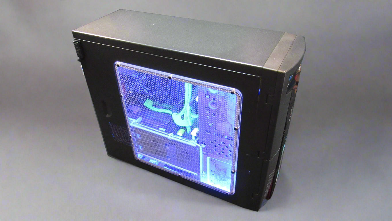 Retro Desktop Gaming PC - Pentium 4 - Geforce FX 5950 Ultra - Voodoo 2's in SLI - Flight Stick - Games (Tested and Ready to Ship)