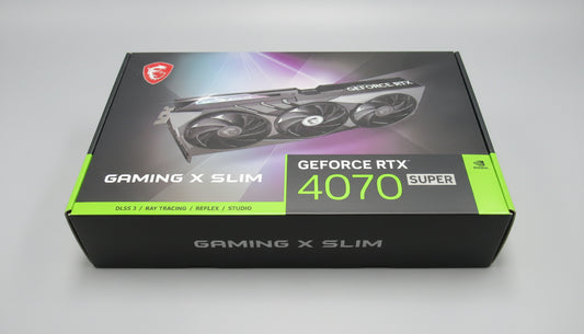 MSI RTX 4070 Super Gaming X Slim 12GB GDDR6X (New - Sealed)