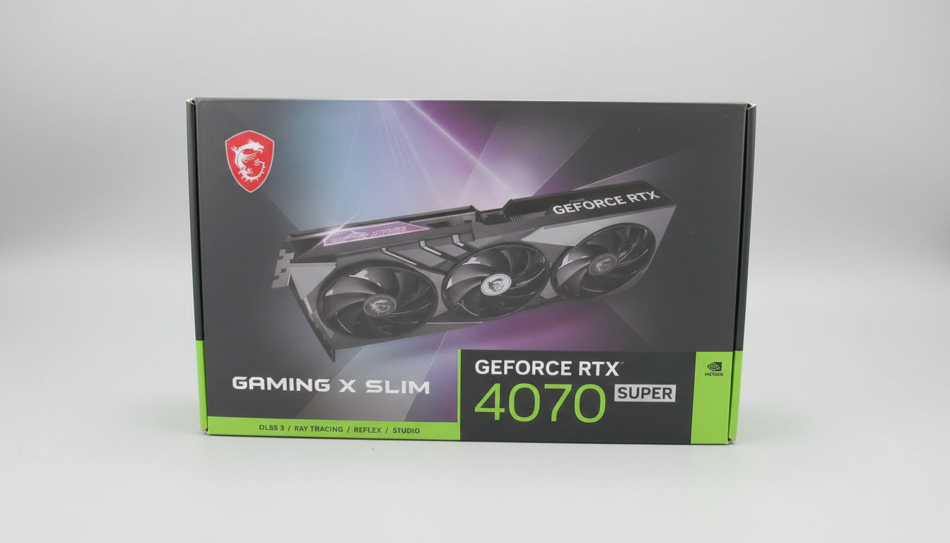 MSI RTX 4070 Super Gaming X Slim 12GB GDDR6X (New - Sealed)